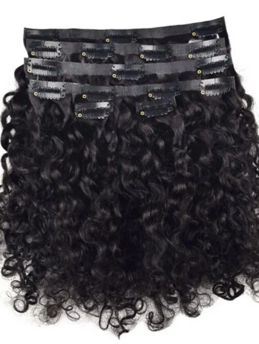 BURMESE CURLY SEAMLESS CLIP IN EXTENSIONS